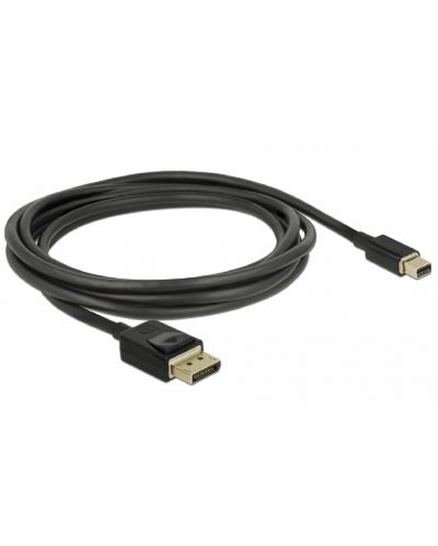 Видео кабел Delock - 84928, Mini DisplayPort/DisplayPort, 2 m, черен - 1