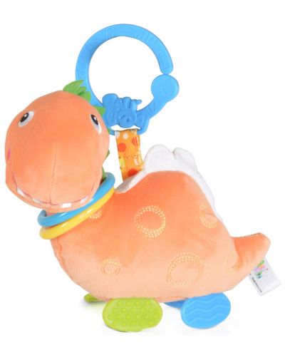 Висяща играчка за количка Bali Bazoo - Orange Dino - 1
