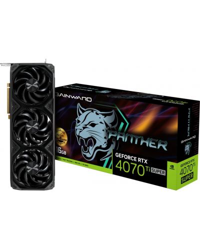 Видеокарта Gainward - GeForce RTX 4070 Ti Super Panther OC, 16GB, GDDR6X - 1
