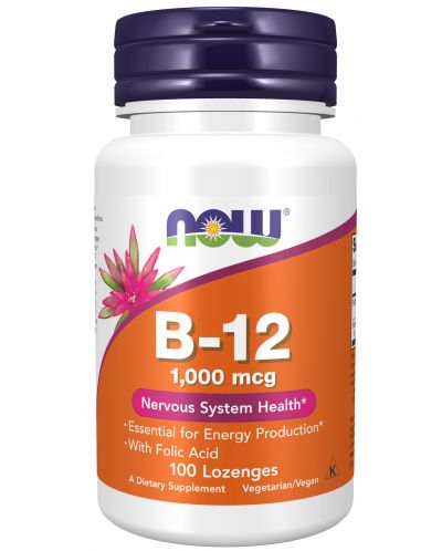 Vitamin B-12, 1000 mcg, 100 таблетки, Now - 1