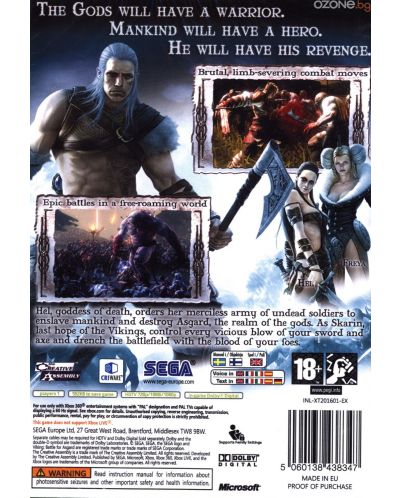 Viking: Battle For Asgard (Xbox 360) - 2
