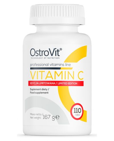 Vitamin C Limited Edition, 1000 mg, 110 таблетки, OstroVit - 1