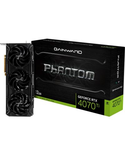 Видеокарта Gainward - GeForce RTX 4070 Ti Phantom,12GB, GDDR6X - 1