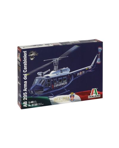 Военен сглобяем модел - Хеликоптер AB 205 ARMA DEI CARABINIERI - 1