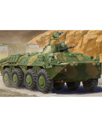 Военен сглобяем модел - Руски бронетранспортьор Russian BTR-70 APC in Afghanistan