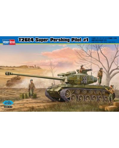 Военен сглобяем модел - Американски танк T26E4 Super Pershing, Pilot #1