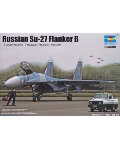 Военен сглобяем модел - Съветски изтребител Сухой Су-27 /SU-27/