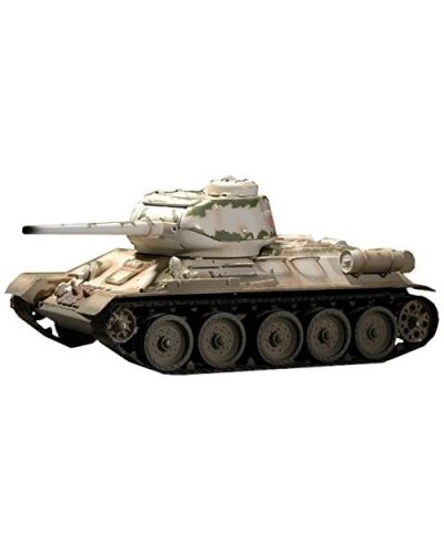 Военен сглобен модел - Руски танк T-34/85 - зимна маркировка (T-34/85 - Russian Army Winter Marking) - 1
