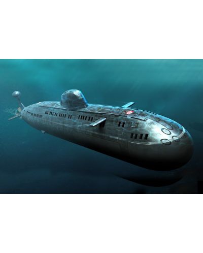 Военен сглобяем модел - Съветска подводница клас Виктор III Проект 671РТМК ССН (Victor III ClassProject 671RTMK SSN) - 1