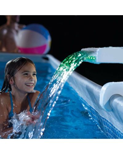 Водна арка за басейн с LED светлини Intex - Multi-Color LED Waterfall Cascade - 2