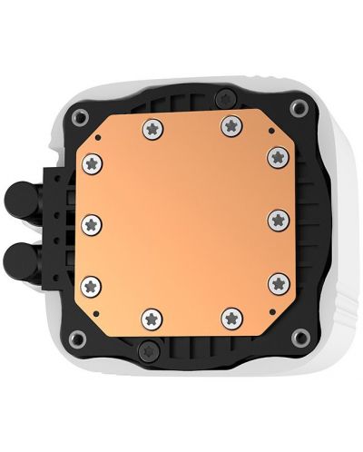 Воден охладител DeepCool - LS520 RGB SE White, 2x120 mm - 2