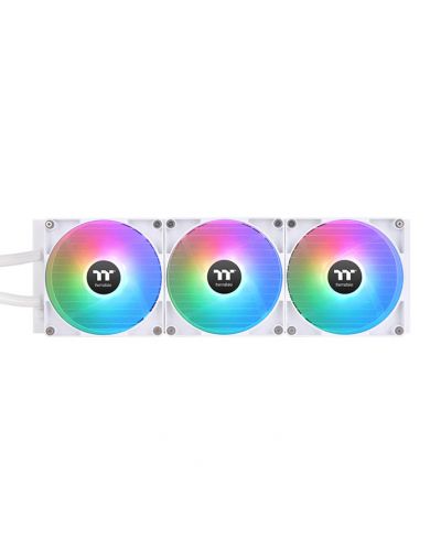 Воден охладител Thermaltake - TH420 V2 Ultra ARGB Sync, 3x140 mm, бял - 3