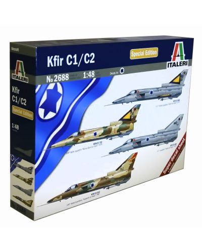 Военен сглобяем модел - Израелски изтребител KFIR S1/S2 (KFIR C1/C2)