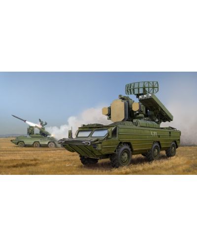 Военен сглобяем модел - Самоходен зенитно - ракетен комплекс 9K33 - OSA (SA - 8 GECKO)
