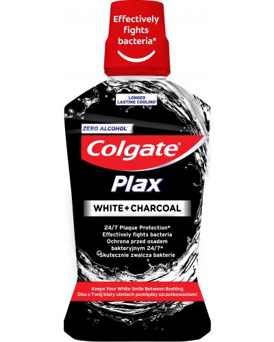 Colgate Plax Вода за уста Charcoal, 500 ml - 1