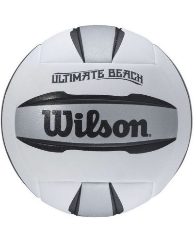 Волейболна топка Wilson - AVP Ultimate Beach, размер 5, черно-бяла - 1