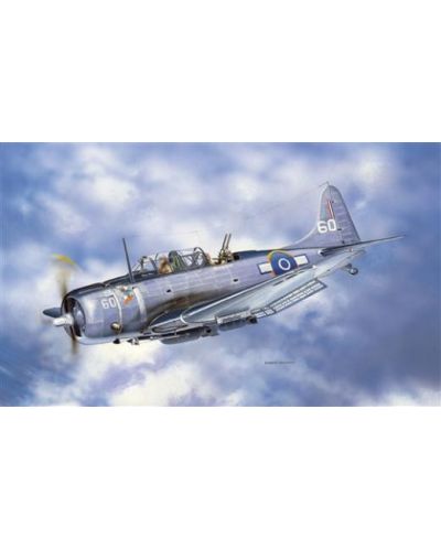 Военен сглобяем модел - Пикиращ бомбардировач на САЩ SBD-5 DAUNTLESS