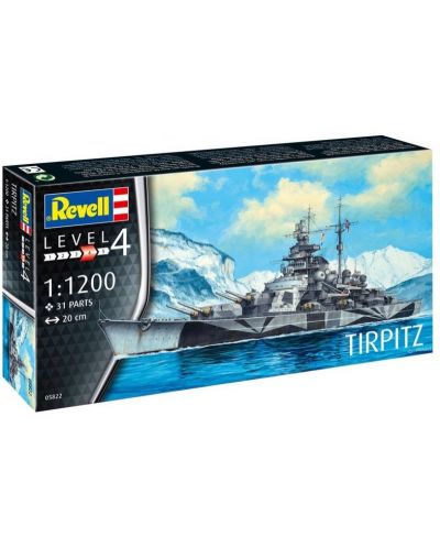 Сглобяем модел Revell - Военен кораб Tirpitz (05822) - 1