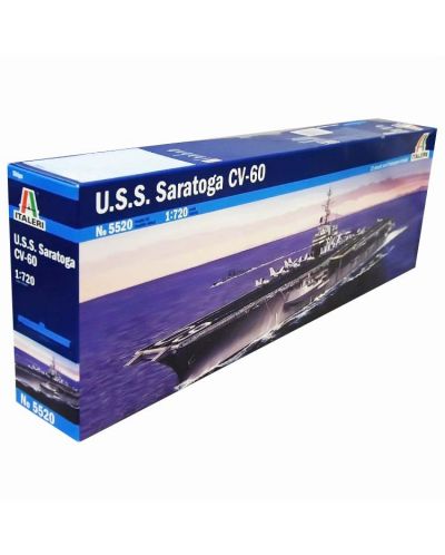 Военен сглобяем модел - Американски самолетоносач ЮСС &quot;АМЕРИКА&quot; (U.S.S. AMERICA)