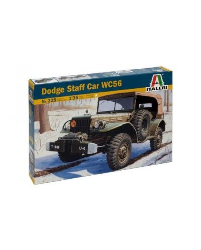 Военен сглобяем модел - Военен камион на САЩ Dodge Staff Car WC56