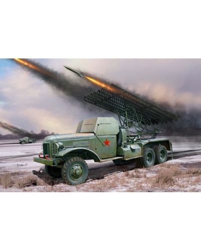 Военен сглобяем модел - Съветска система за залпов огън БM-13 "Катюша" (BM-13) - 1