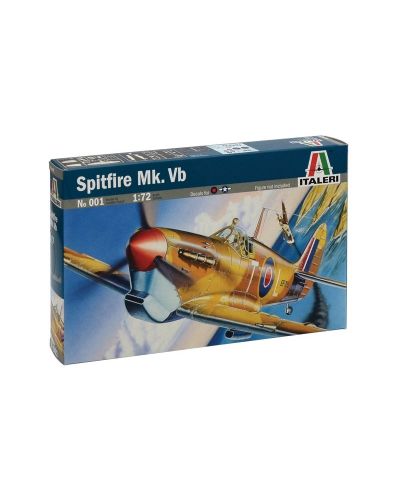 Военен сглобяем модел - Британски изтребител Спитфайър Мк. ВБ (SPITFIRE MK.VB)