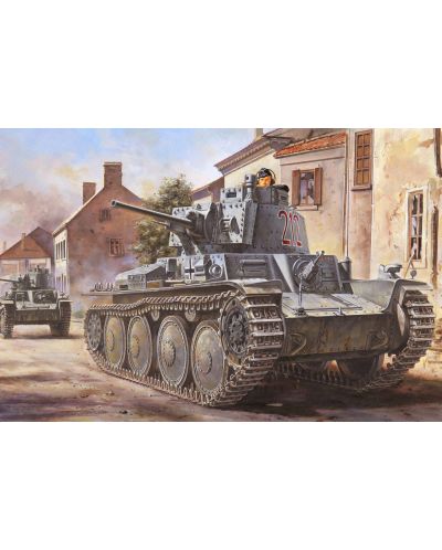 Военен сглобяем модел - Германски танк Pz.Kpfw. : Pz.BfWg 38(t) Ausf. B