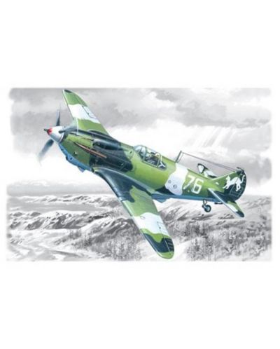 Военен сглобяем модел - Съветски изтребител ЛаГГ-3, Серии 1-4 (LAGG-3 SERIES 1-4)
