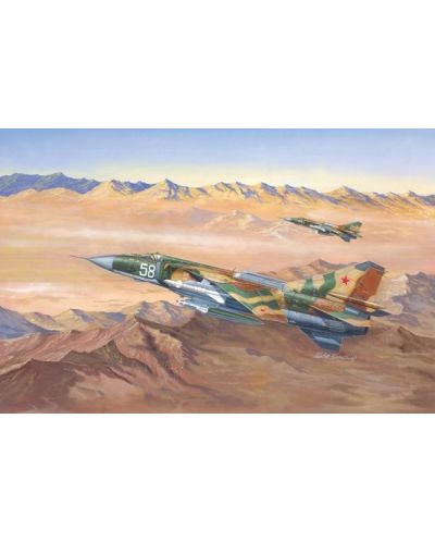Военен сглобяем модел - Съветски изтребител МИГ-23МЛД Флогър-К (MiG-23MLD Flogger-K)