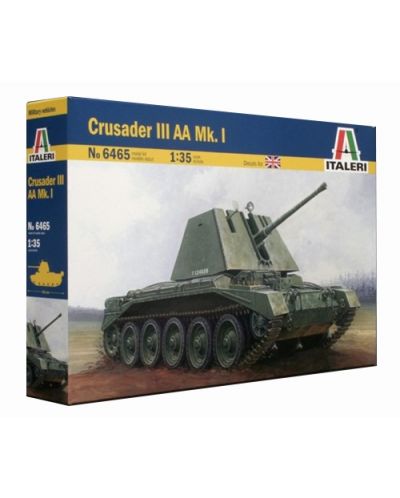 Военен сглобяем модел - Британски ПВО-танк КРЪСТОНОСЕЦ III АА Мк I (CRUSADER III AA MK.I)