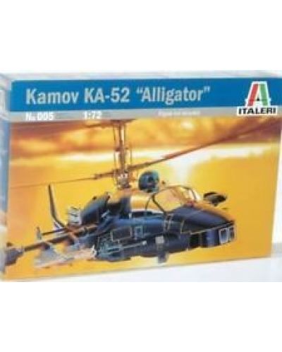 Военен сглобяем модел - Руски хеликоптер Камов Ка-52 &quot;Aligator&quot; (Kamov Ka-52 &quot;ALLIGATOR&quot;)
