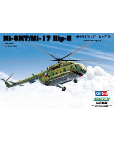 Военен сглобяем модел - Руския вертолет Ми-8МТ (Ми-17 Хип Х) (Mi-8MT/Mi-17 Hip-H) - 1