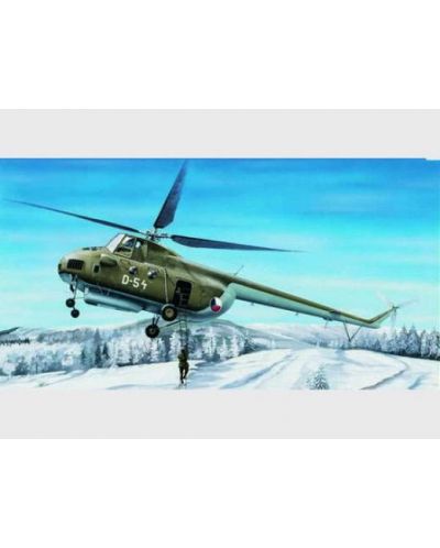 Военен сглобяем модел - Руски военно-транспортен хеликоптер - Мил Ми-4A /Mil Mi-4A Hound A/