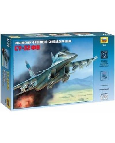 Военен сглобяем модел - Руски изтребител Сухой Су-32ФН Фулбак (Su-32FN Fullback)