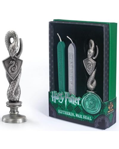Восъчен печат The Noble Collection Movies: Harry Potter - Slytherin - 3