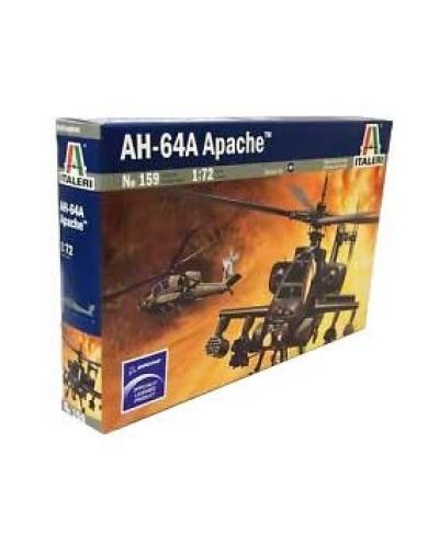Военен сглобяем модел - Американски военен хеликоптер АХ-64 &quot;Апачи&quot; (AH-64 APACHE)