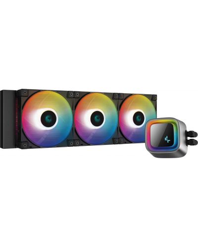 Воден охладител DeepCool - LS720 RGB, 3х120 mm - 1