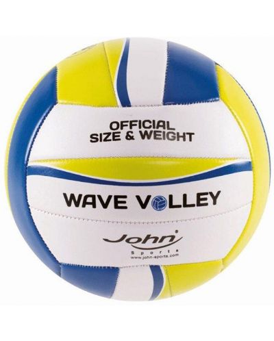 Волейболна топка John - Wave Volley, Асортимент, 20 cm - 1