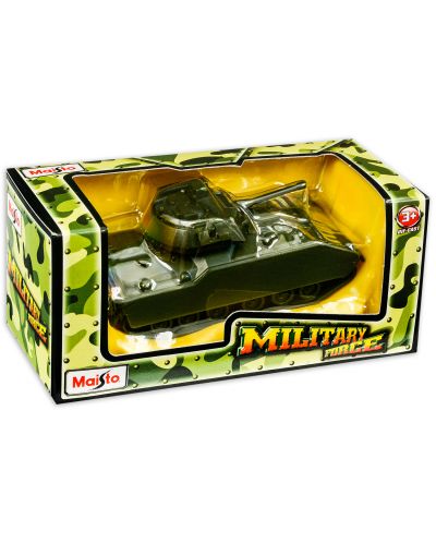 Военно превозно средство Maisto Military Force - Танк, Мащаб 1:64 - 2