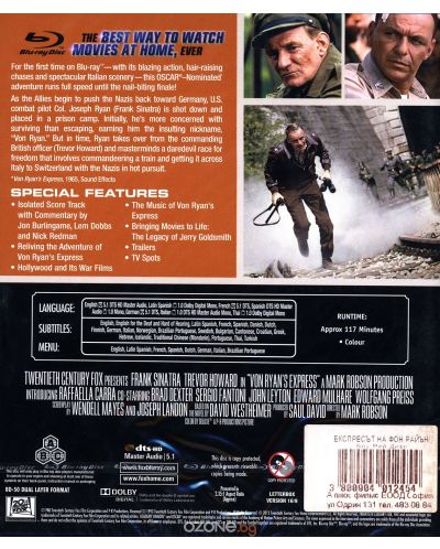 Експресът на фон Райън (Blu-Ray) - 2