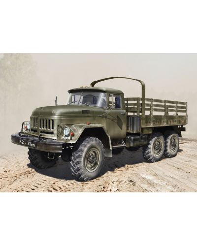 Военен сглобяем модел - Руски камион ЗиЛ-131 /ZiL-131/ - 1