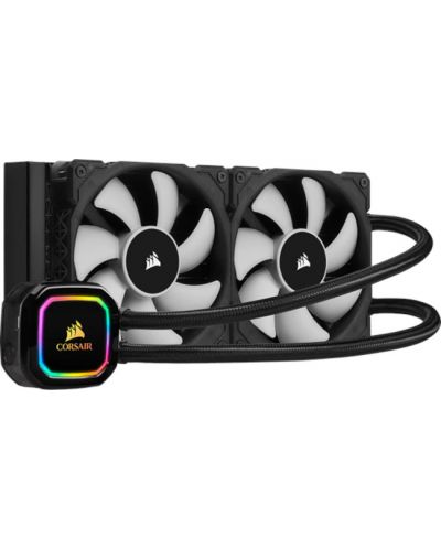 Воден охладител Corsair - iCUE H100i RGB PRO XT, 2x120 mm
