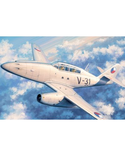 Военен сглобяем модел - Германски изтребител Месершмит Ме 262 Б1А (Me 262 B-1a/CS-92)