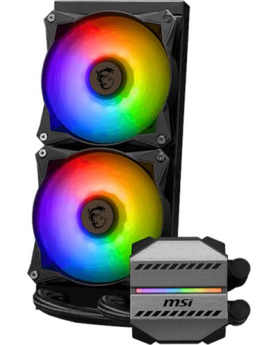 Воден охладител MSI - MAG CORELIQUID M240, 2x120 mm - 4