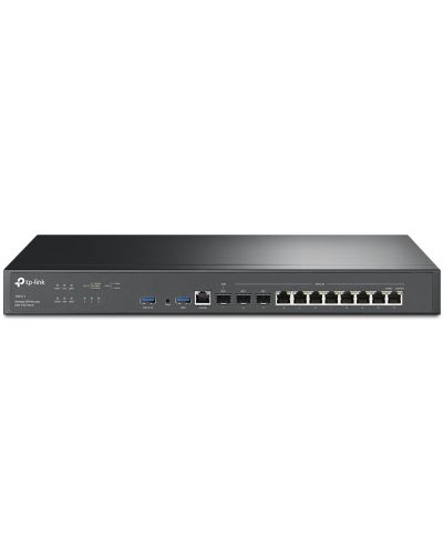 VPN Рутер TP-Link - ER8411, 12 порта, черен - 1