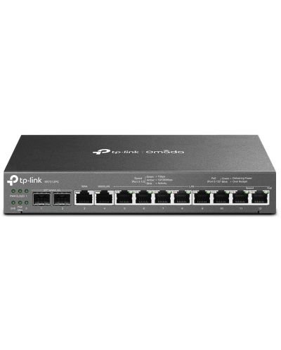 VPN  рутер TP-Link - ER7212PC Omada 3 в 1, черен - 1