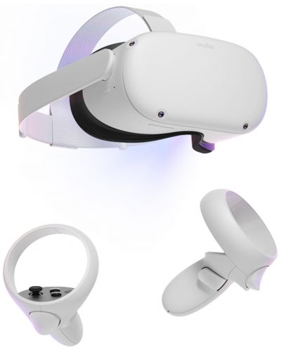 VR очила Oculus - Quest 2, 128GB, бели - 1
