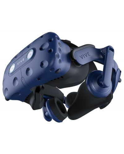 VR очила HTC - VIVE Pro Eye Full Kit, черни/сини - 3