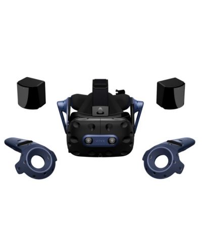 VR комплект HTC - Vive Pro 2, черен/син - 1