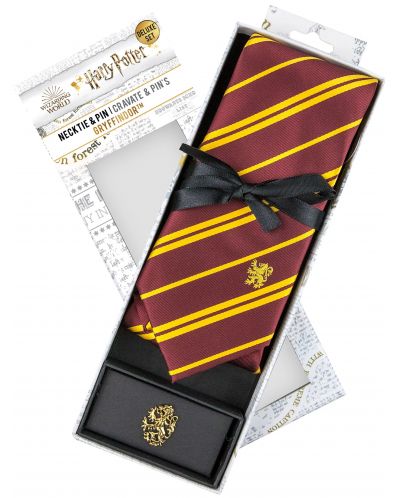 Вратовръзка CineReplicas Movies: Harry Potter - Gryffindor (Deluxe) - 8